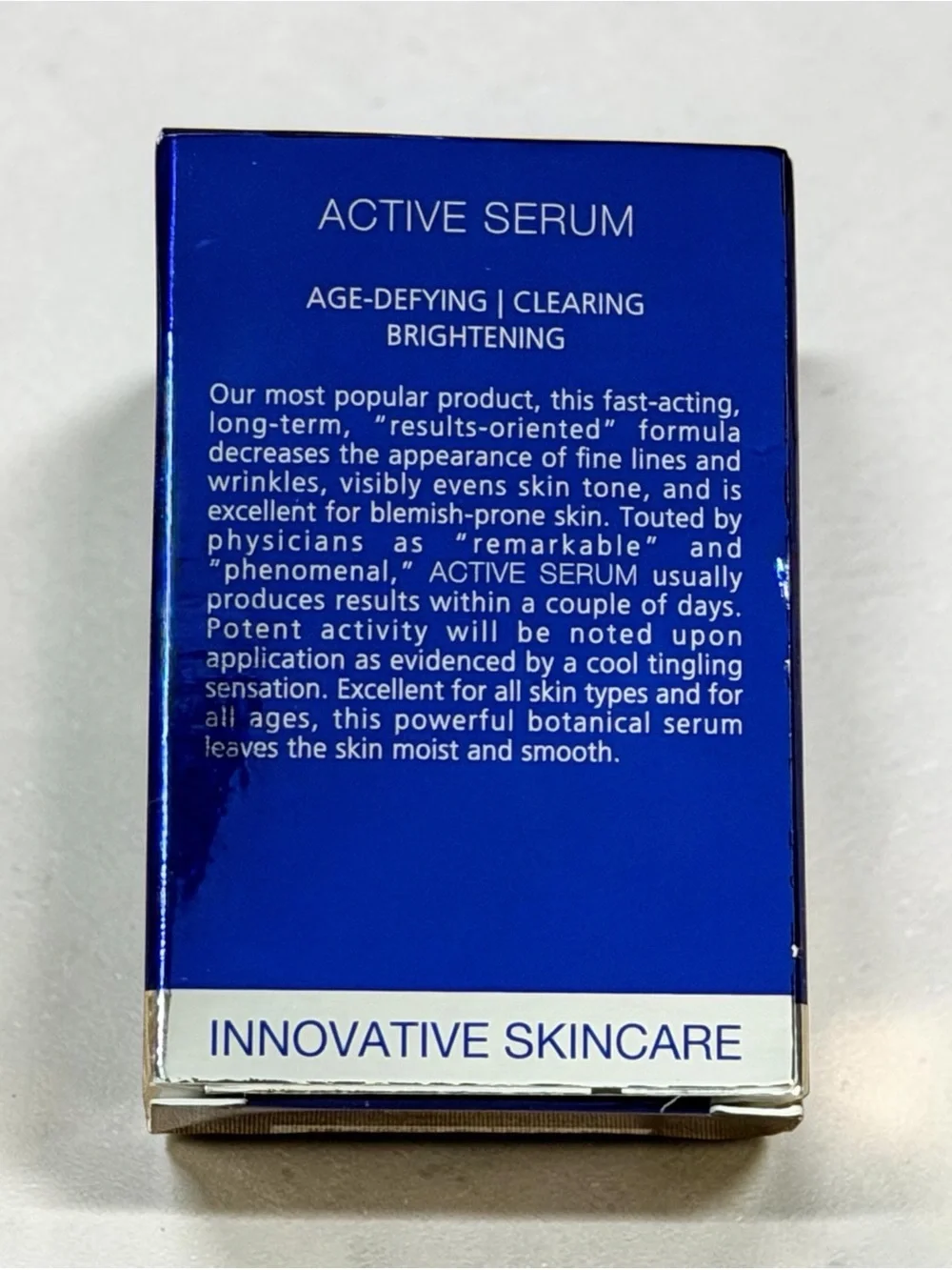 iS Clinical Active Serum — Blue Brightening Face Serum